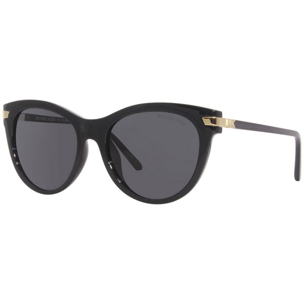 Michael Kors Bar-Harbor MK2112U 333287 Sunglasses Women Black/Dark Grey MSRP139
